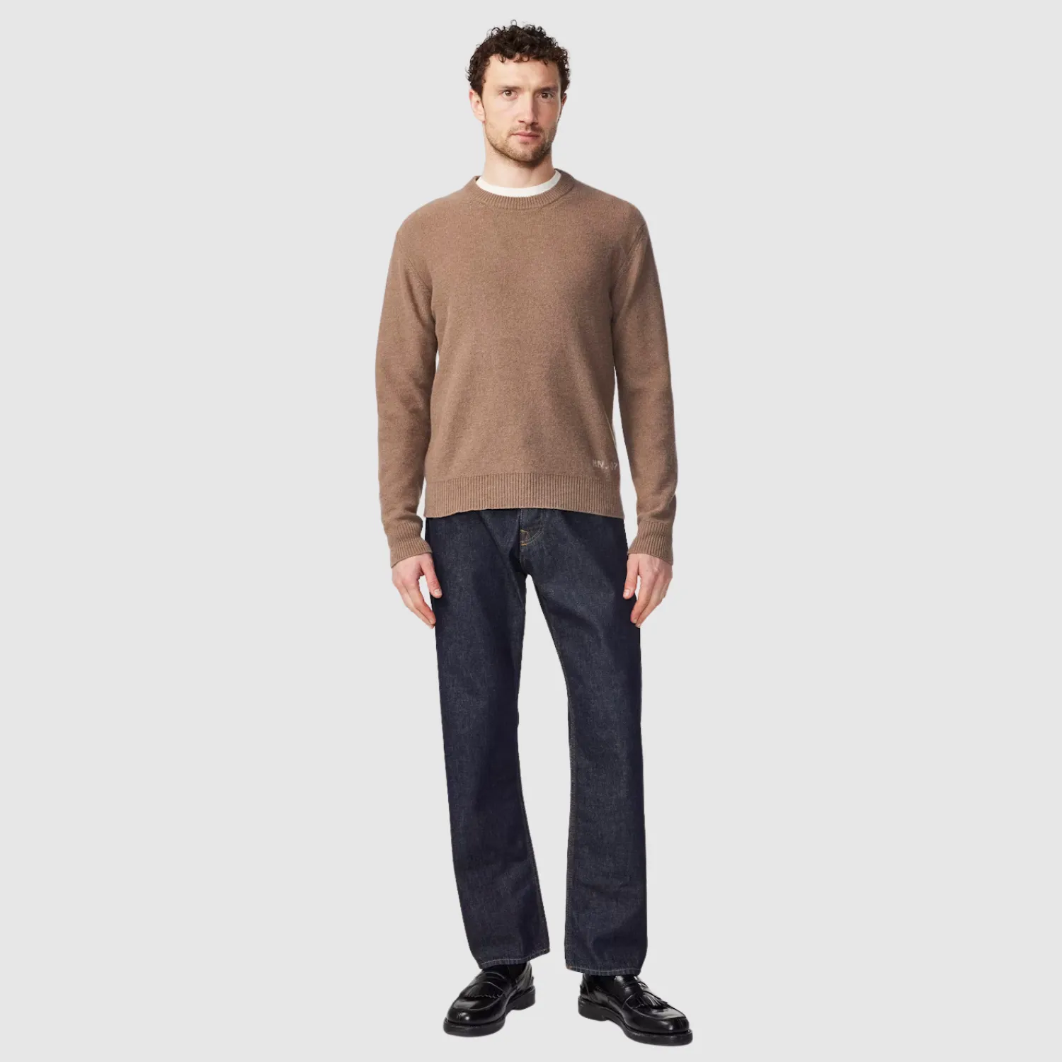 Nigel 6585 Wool Sweater (Shitake)