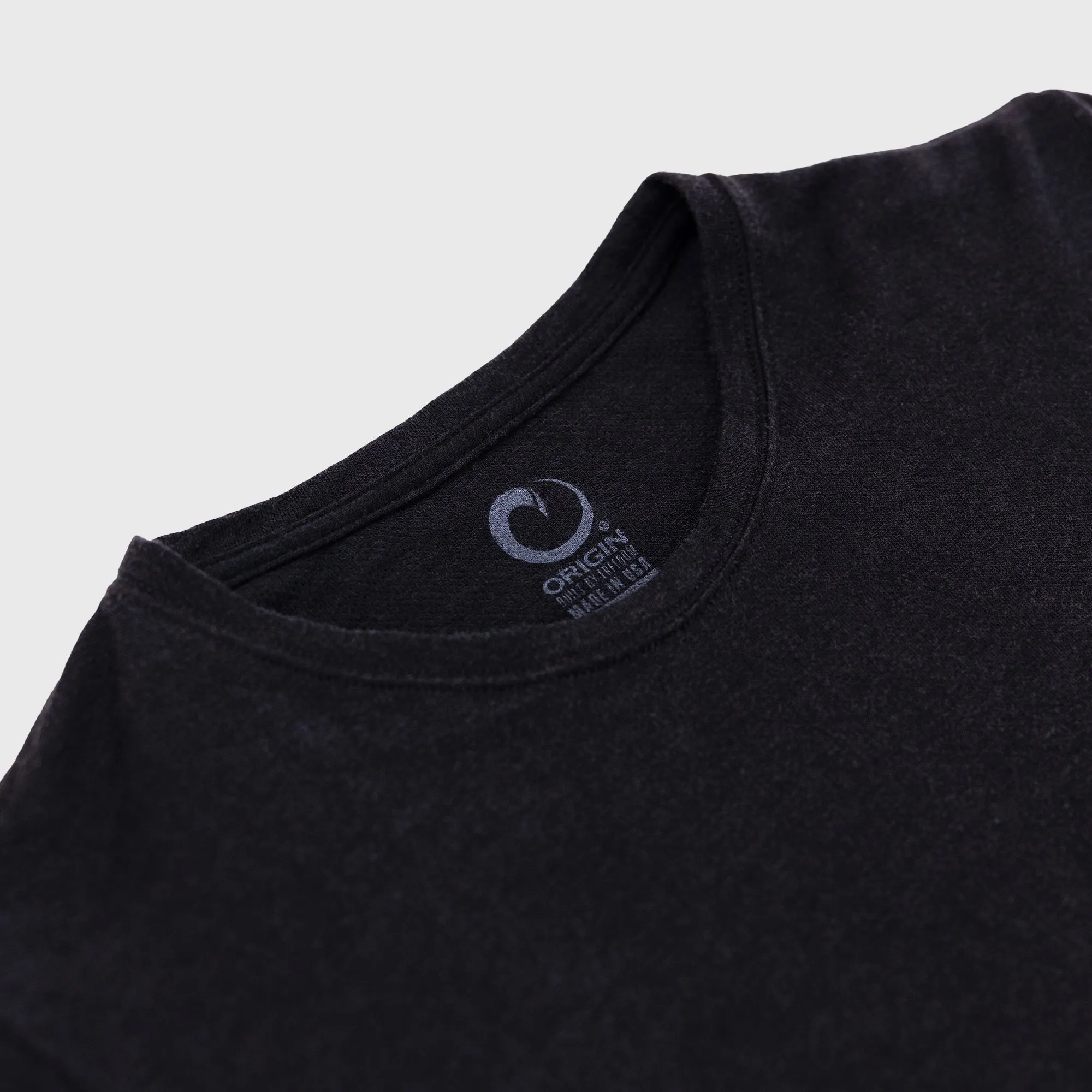 ORIGIN NANO WOOL CREW LS SOLID - RETIRED STYLE