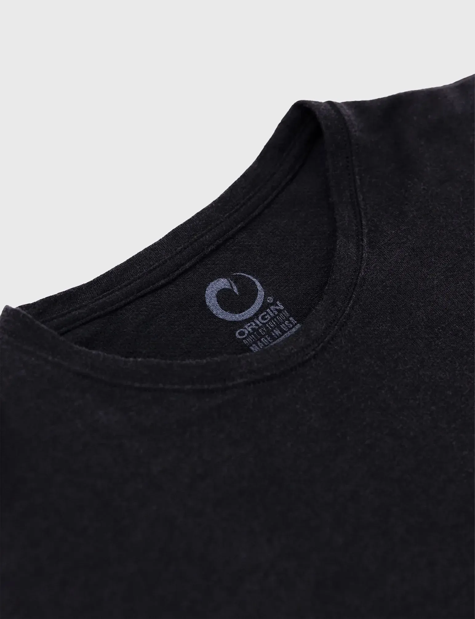 ORIGIN NANO WOOL CREW LS SOLID - RETIRED STYLE