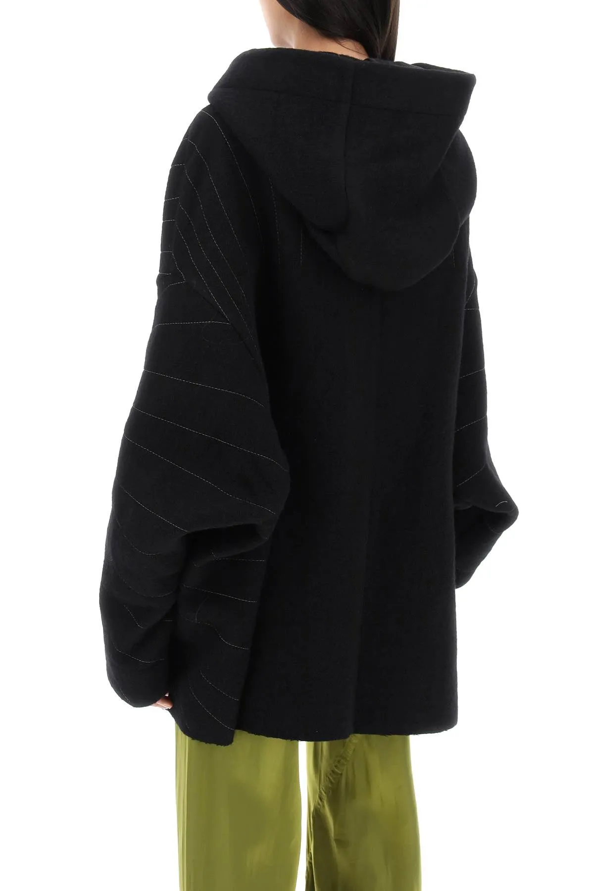 'peter' coat with radiance embroidery