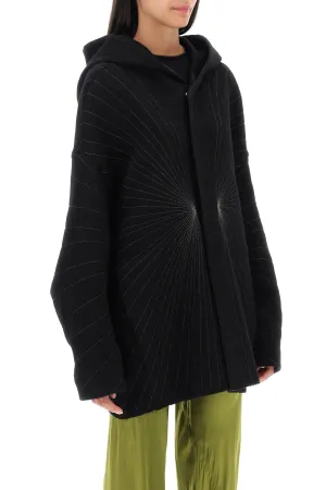 'peter' coat with radiance embroidery