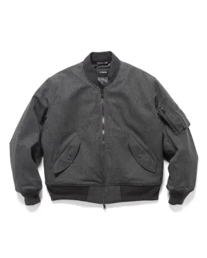 Pilot Jacket - Loro Piana Storm System Wool Ash / Primaloft