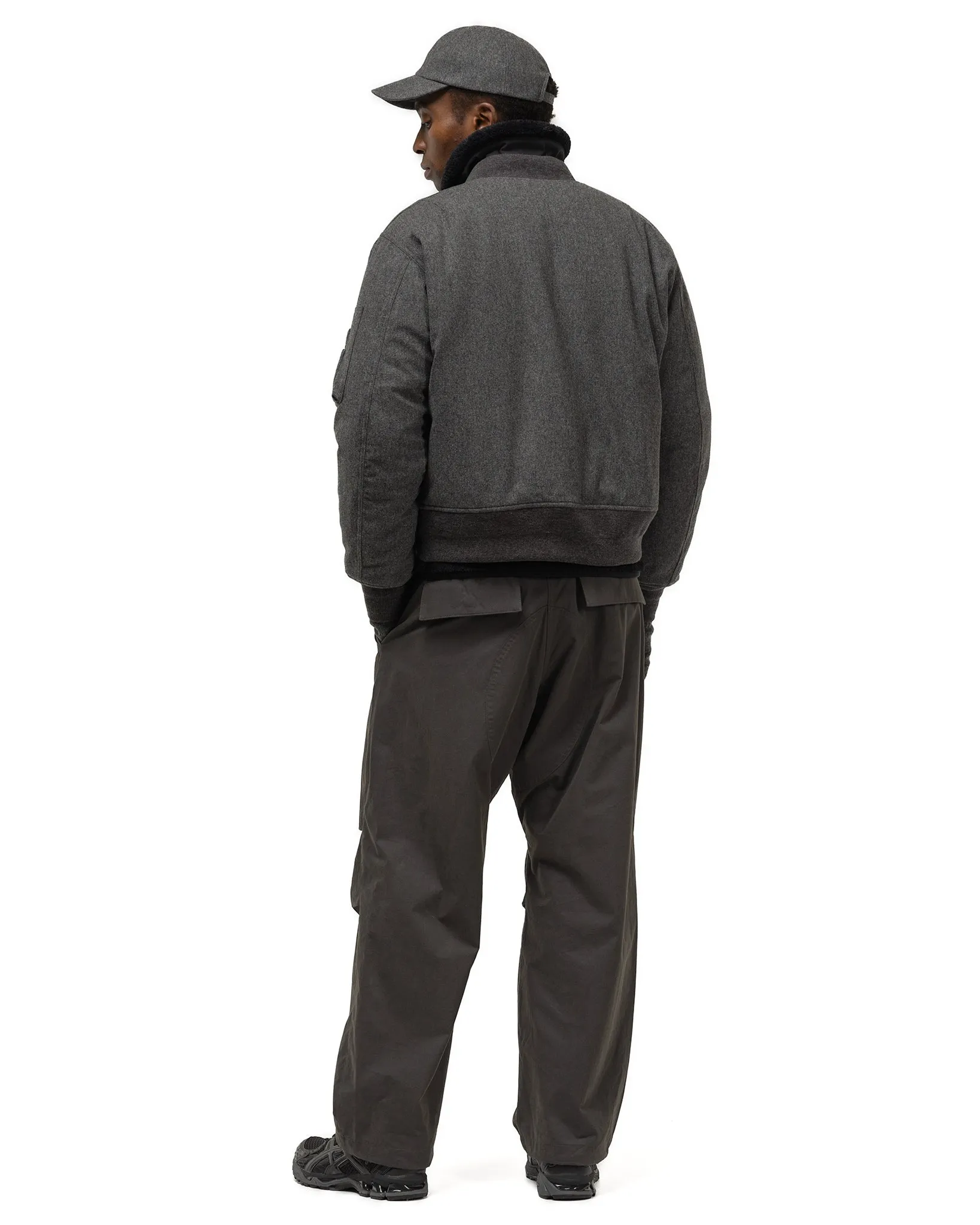 Pilot Jacket - Loro Piana Storm System Wool Ash / Primaloft