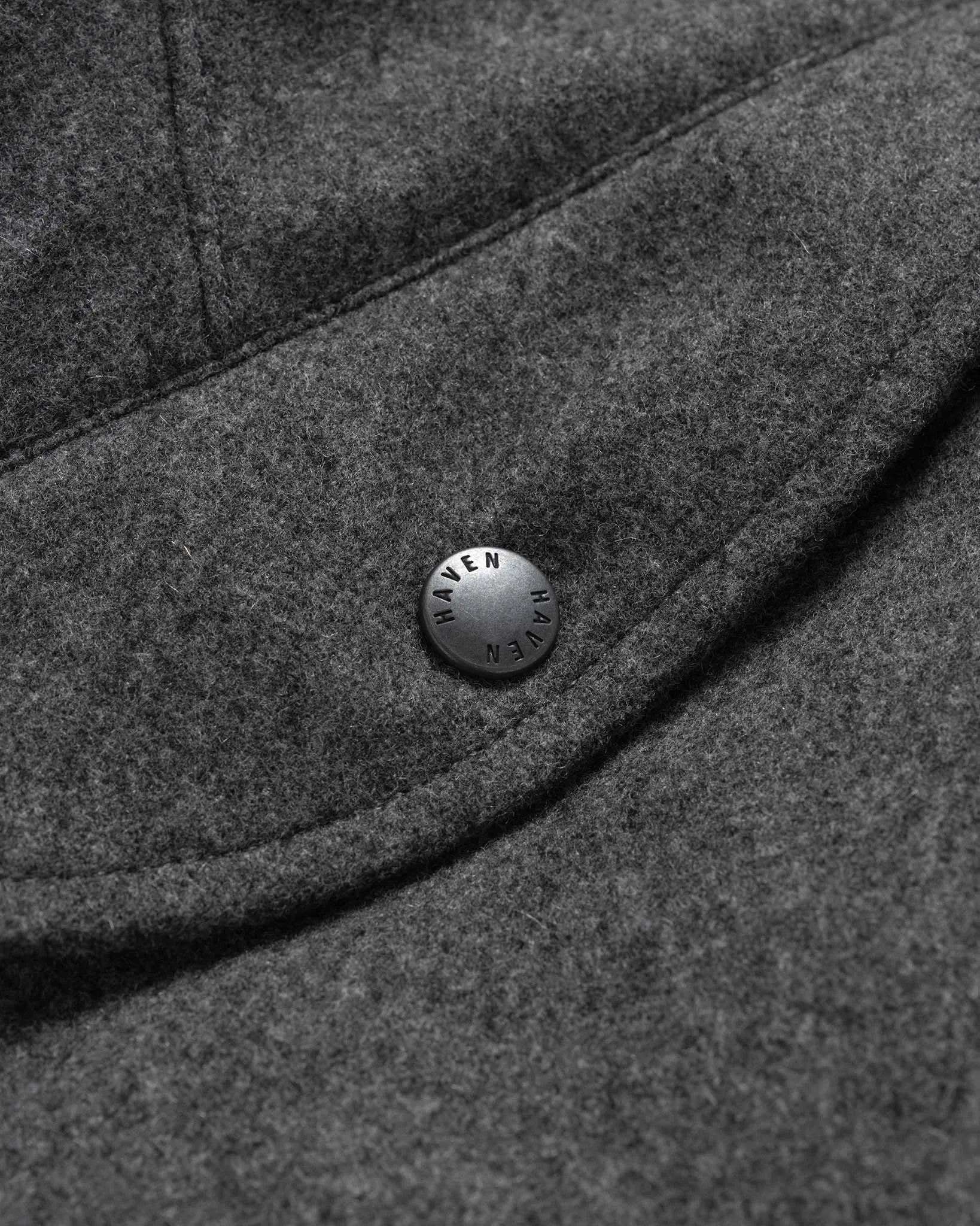 Pilot Jacket - Loro Piana Storm System Wool Ash / Primaloft