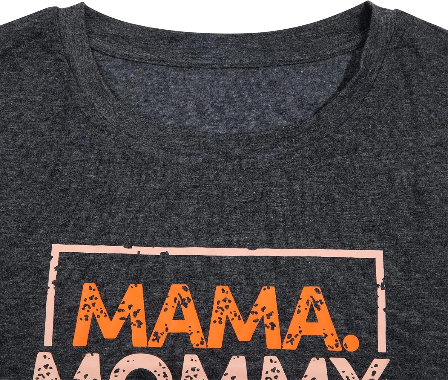 Plus Size Mama Shirts for Women Mama Mommy Mom Bruh Shirts Funny Mom Letter Print Tee Casual Short Sleeve Tops