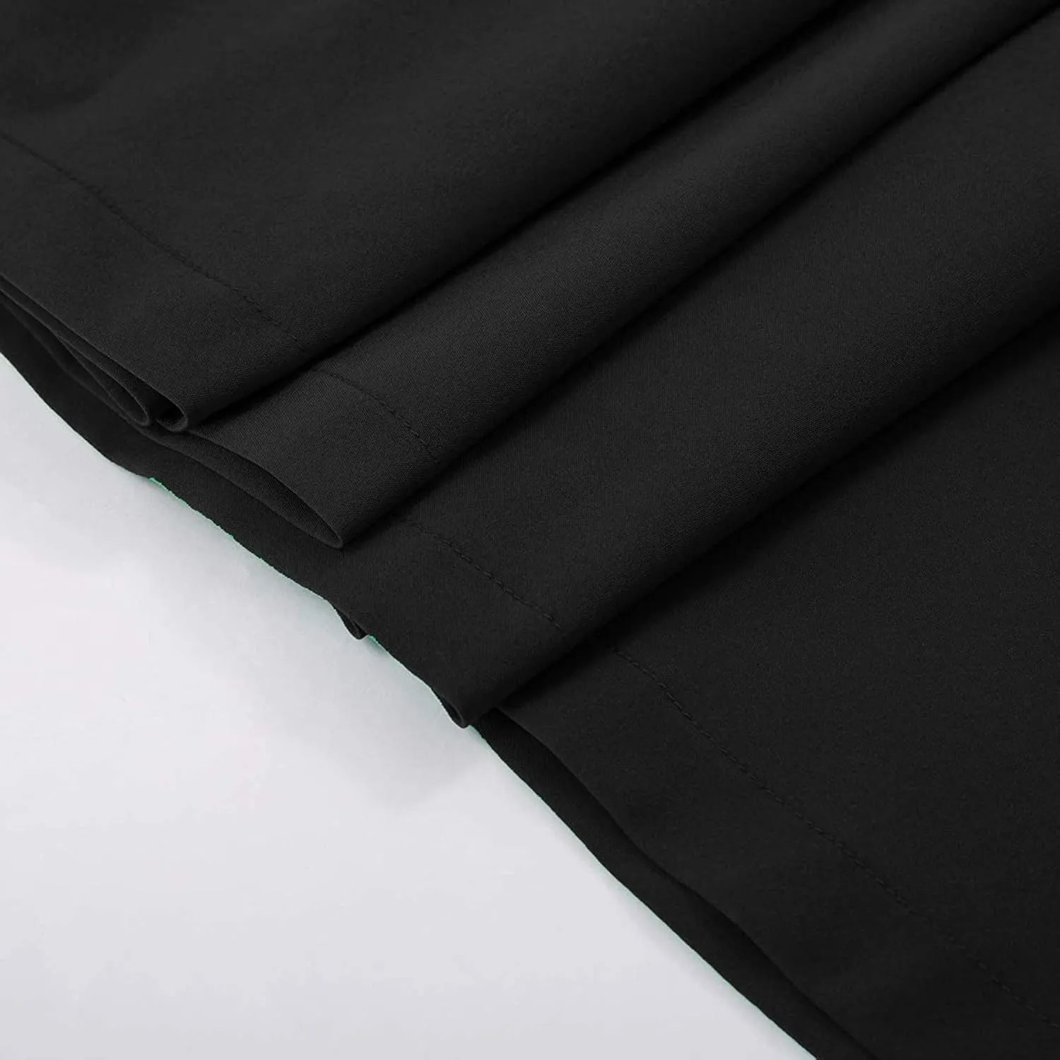 Plus Size Skirts for Curvy Women Pleated Ruffle Swing Maxi Skirt Dress Summer Causal Solid High Elastic Waist Skirt