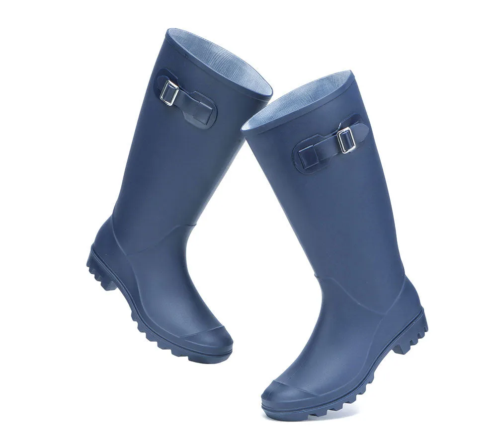 Rainboots ,Tall Gumboots Women Veronica With Wool Insoles