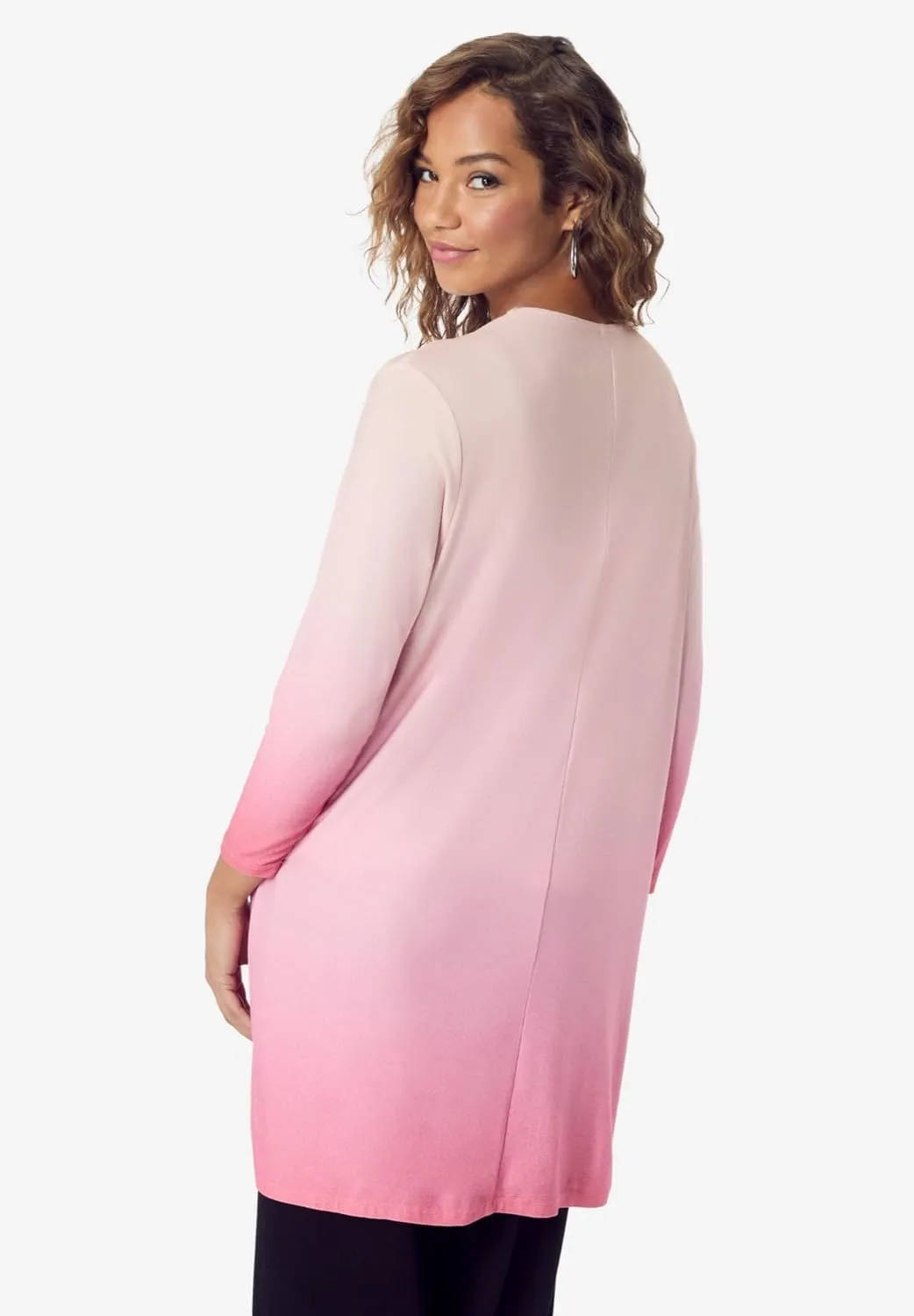Roaman's Women's Plus Size Ultra Drape Cardigan