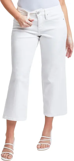 Royalty For Me Womens Women's Hyperstretch High Rise Wide Leg Flood Pantspants