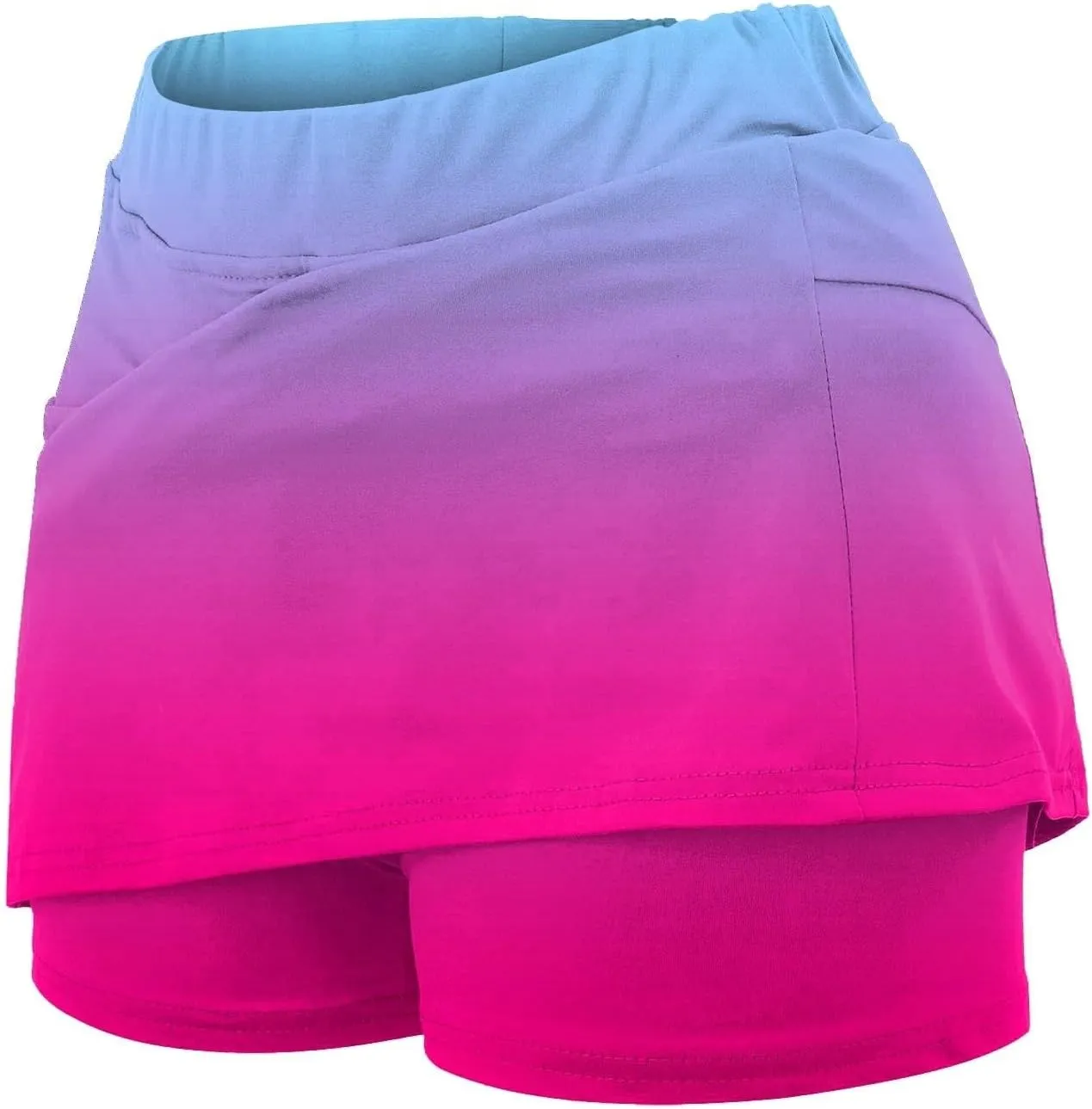 Skorts for Women with Pockets Tennis Golf High Waisted Skirts Tummy Control Plus Size Skirt Athletic Sports Skort