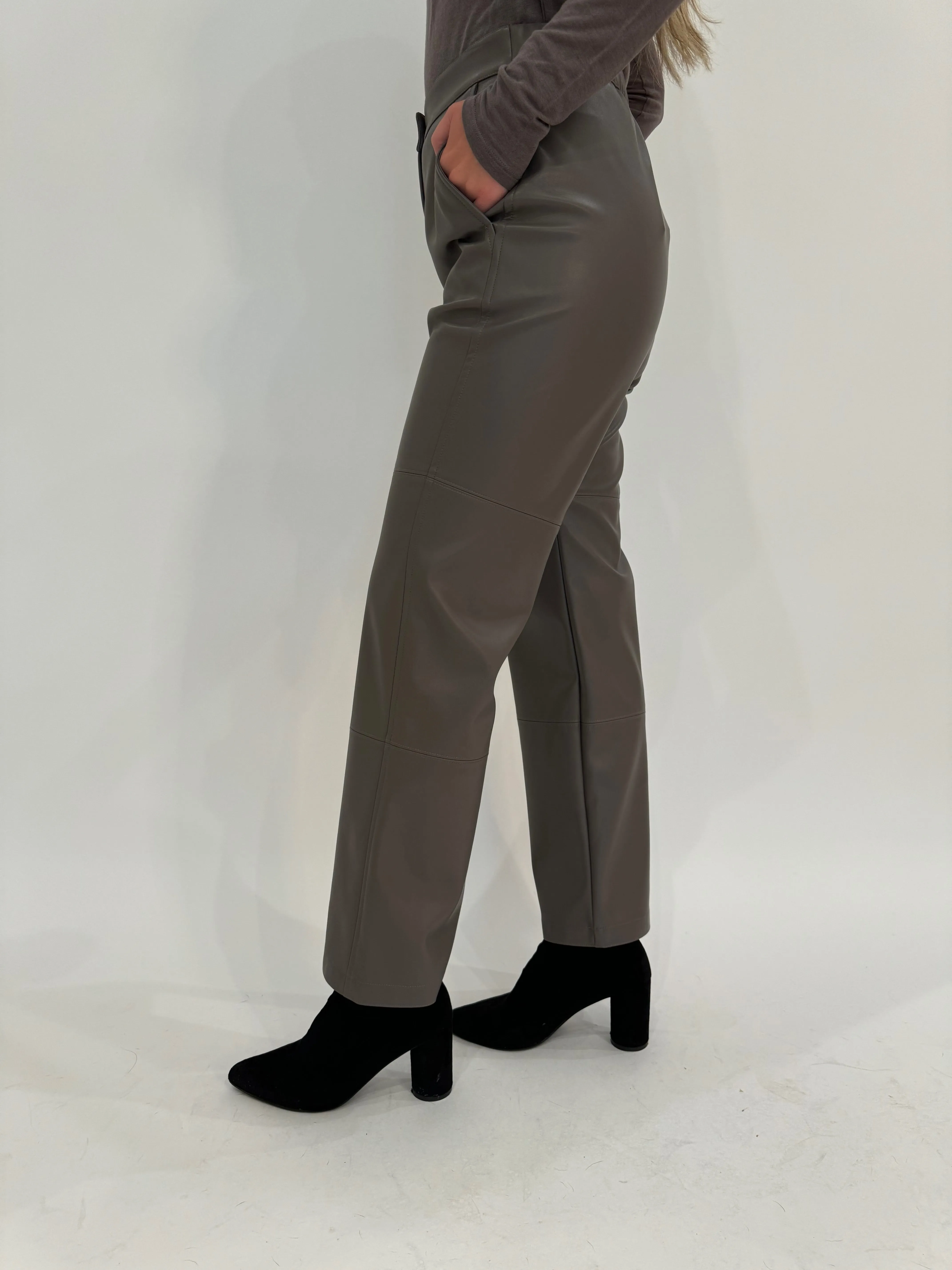 Struzzo Vegan Leather Pants