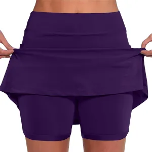 TANGNADE Womens Athletic Tennis Skorts Golf Skirts Summer Shorts for Running Active Workout Sports Running Outfits