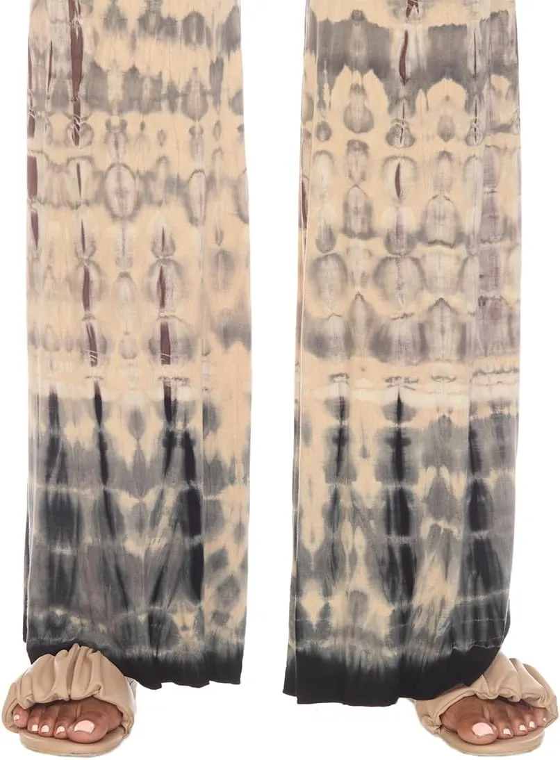 THE COLLECTION ROYAL Palazzo Pants Hippie Harem Boho Yoga Casual Cozy Jogger Wide Leg Workout Pant Travel Clothes
