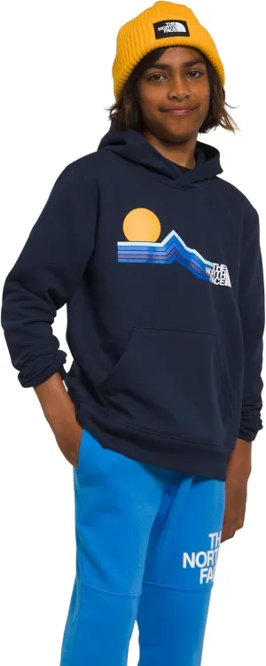 THE NORTH FACE Men's Long Sleeve Heritage Patch Hoodie Tee