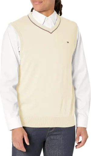 Tommy Hilfiger Men's Cotton Sweater Vest