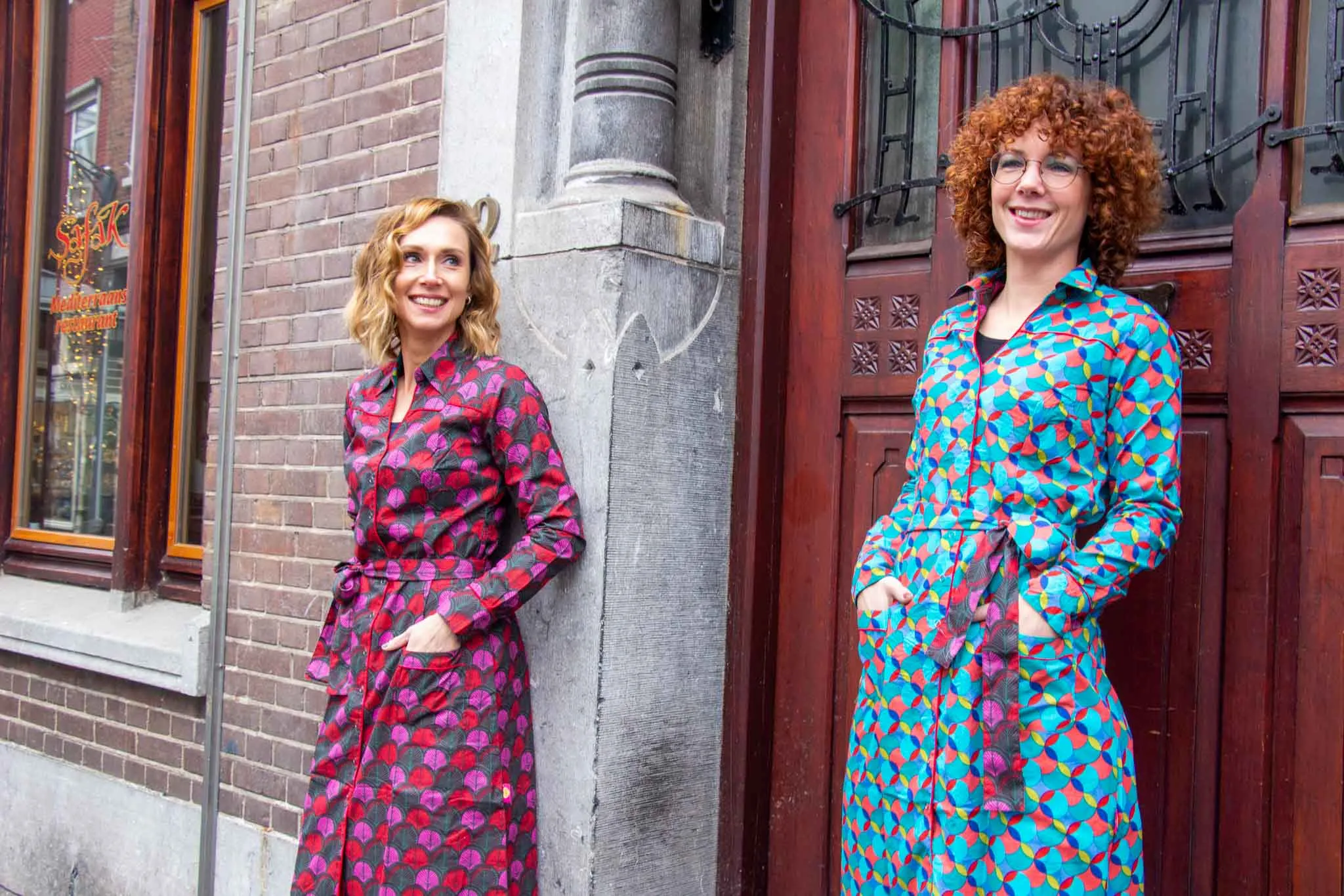 Triple G- ontwerp- dubbelzijdig- jurk/ vest/ tuniek- Alles in 1! happiness balls