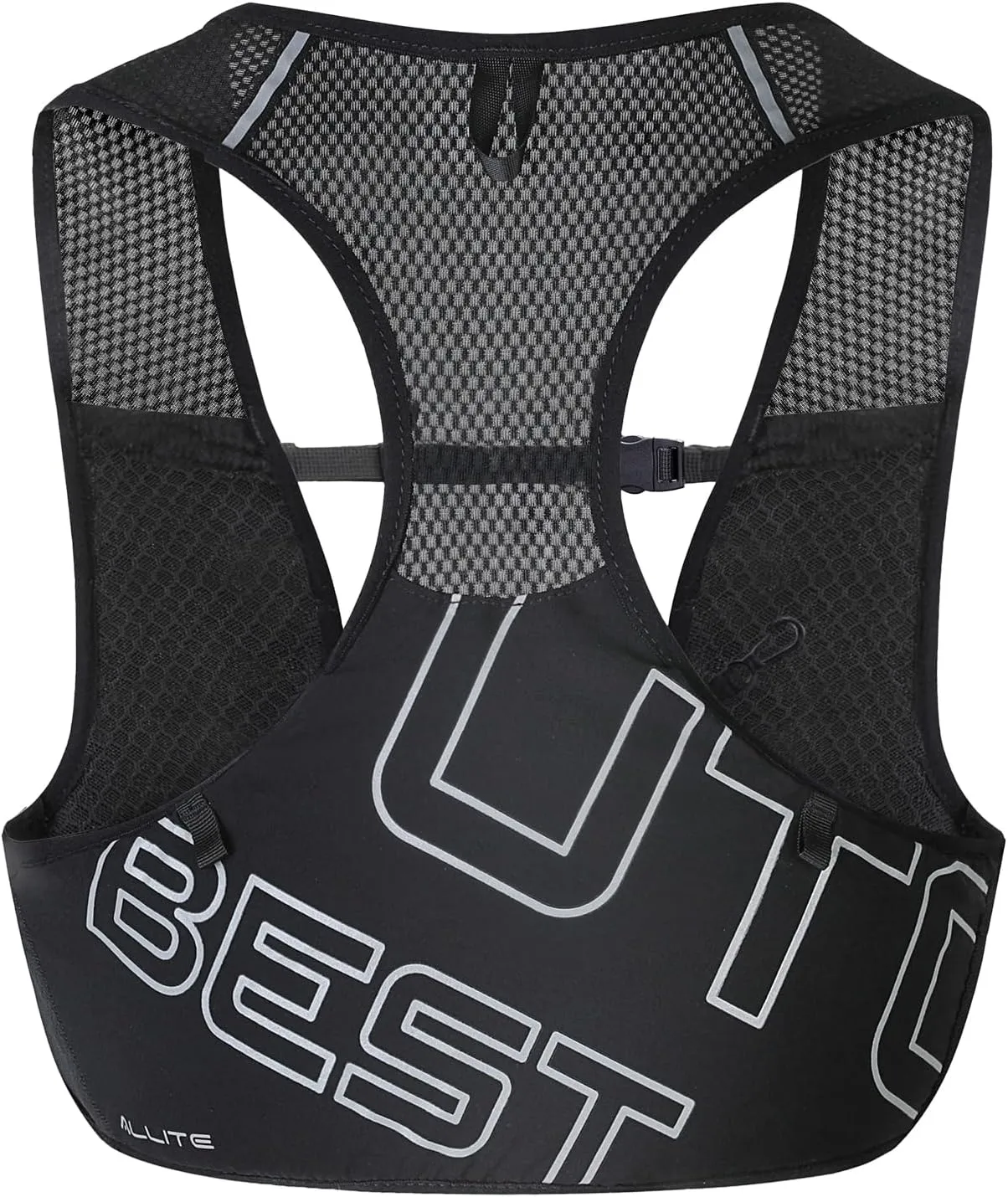 UTOBEST Running Vest for Women Men, Ultra-Light Minimalist Hydration Vest, Breathable Reflective Running Gear for Trail Hiking Jogging