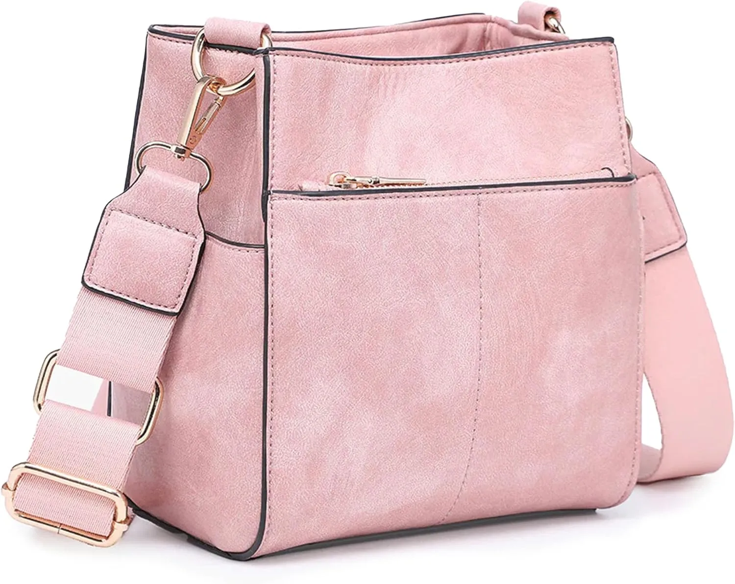 Vegan Square Bucket Bag by Jeanne