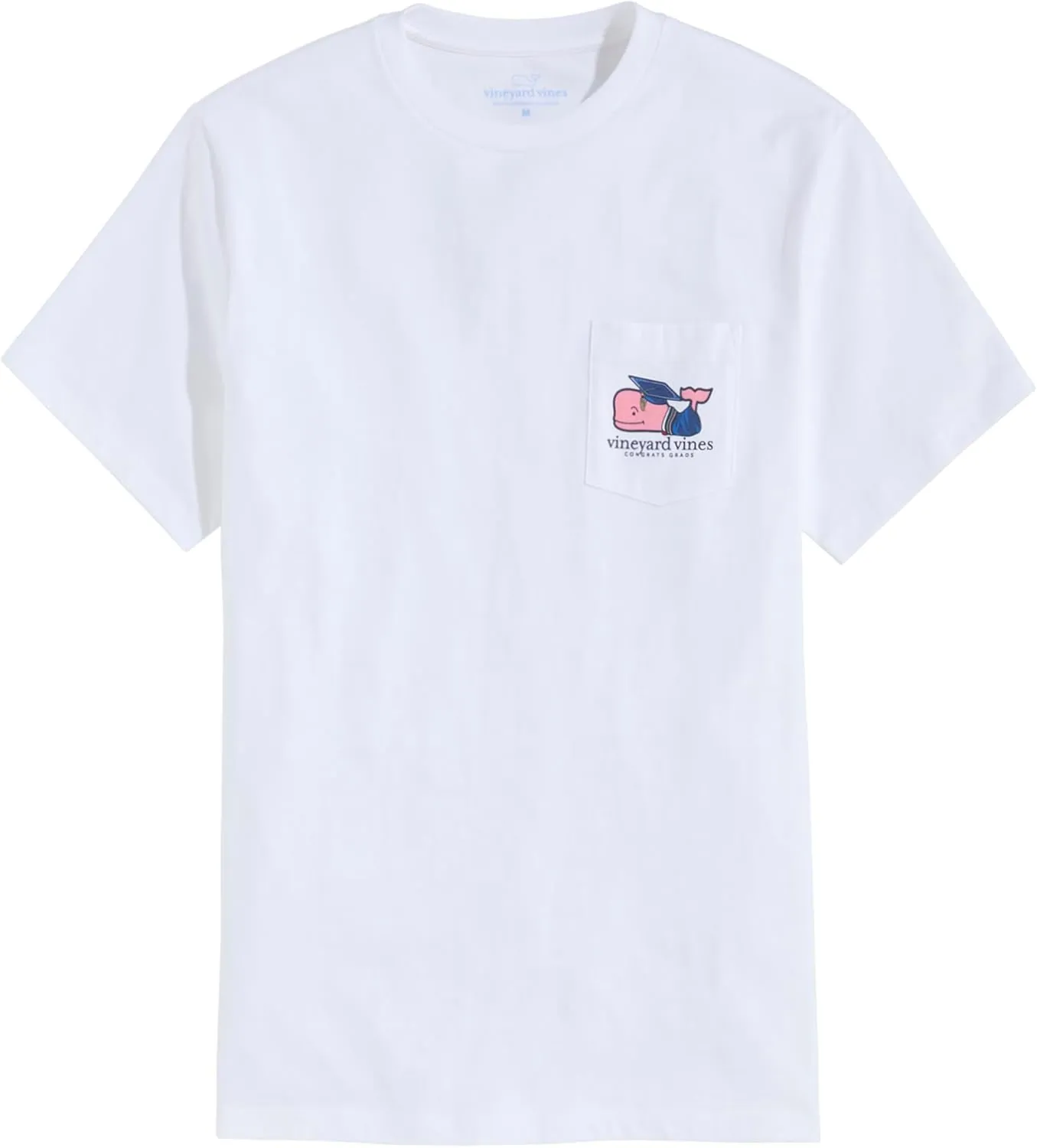 vineyard vines Men's 2025 Graduation Whale Short-Sleeve Pocket Tee