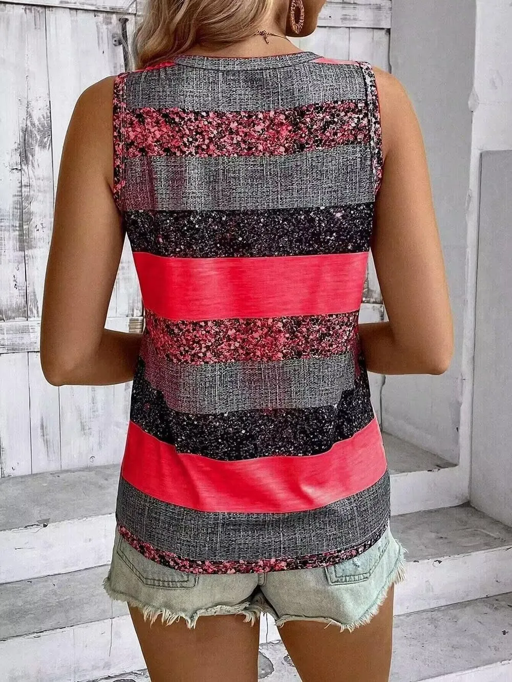 VKEGNIO Christian Tank Top for Women Vintage Bible Verse Boho Floral Graphic Sleeveless Shirt Christian Gifts Shirts Vest