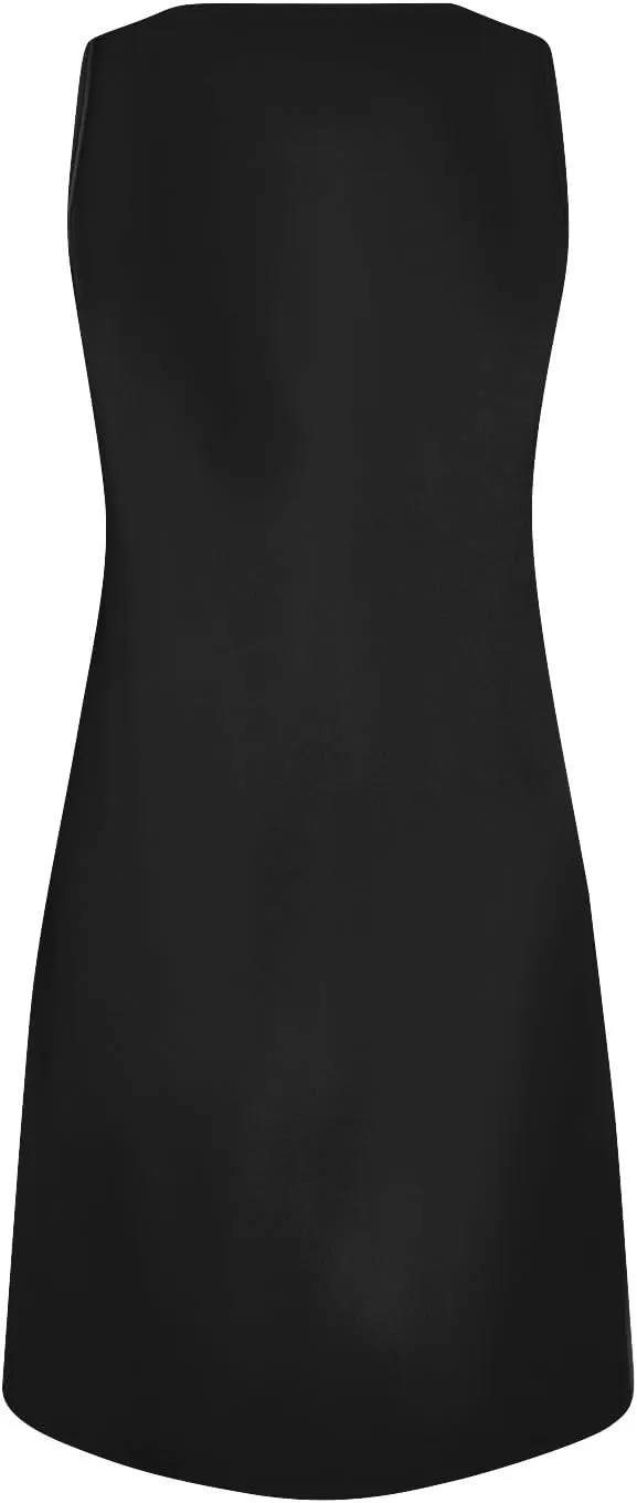 Women's Beach Dresses 2025 Summer V-Neck Sleeveless Tank Mini Sundress, S-3XL