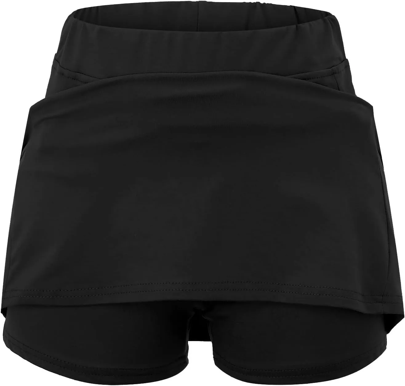 Womens Summer Tennis Skirts with Shorts Underneath, Pickleball, Athletic, Workout and Golf Skorts Lightweight Skirt Workout