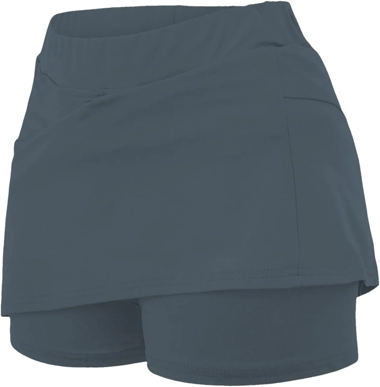 Womens Tennis Skirt with Shorts with Pockets High Waisted Skorts for Athletic Golf Running Pickleball Outfits