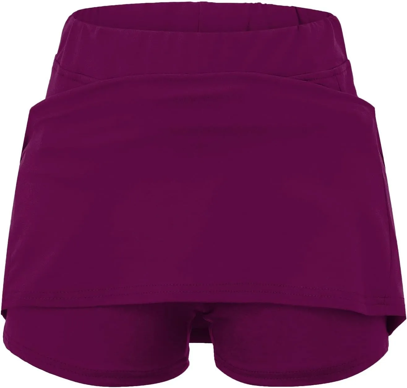 Womens Tennis Skirt with Shorts with Pockets High Waisted Skorts for Athletic Golf Running Pickleball Outfits