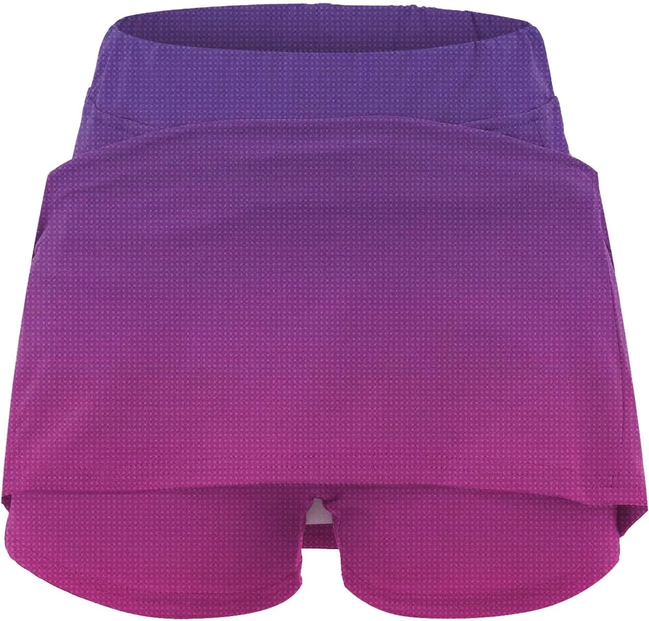 Women's Tennis Skirts 2 in 1 Athletic Tie-Dye High Waisted Stretchy Tennis Skort A-line Casual Y2K Summer Workout Golf Shorts
