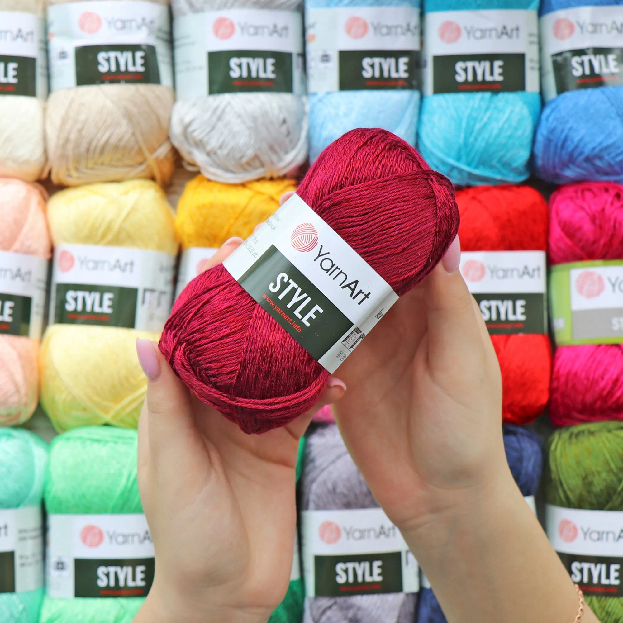 YarnArt Style, 25 Colors, 1.76 oz / 202.32 yds