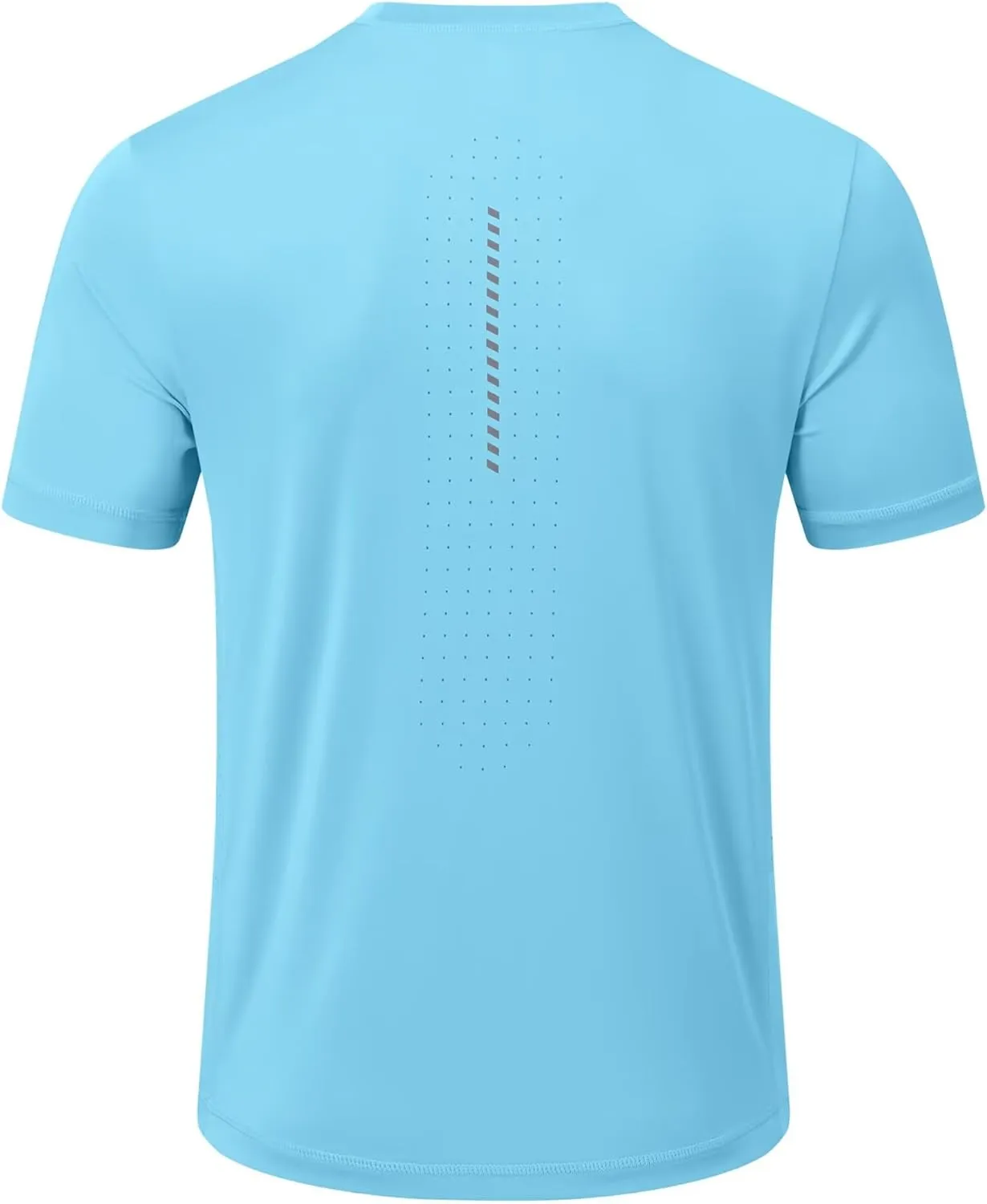 Yundobop Men's Athletic Workout T-Shirt Breathable Short Sleeve UPF 50  Running Tee